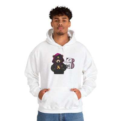 Unisex Hooded Sweatshirt 3keyz OG Teddy Drip Design Purple