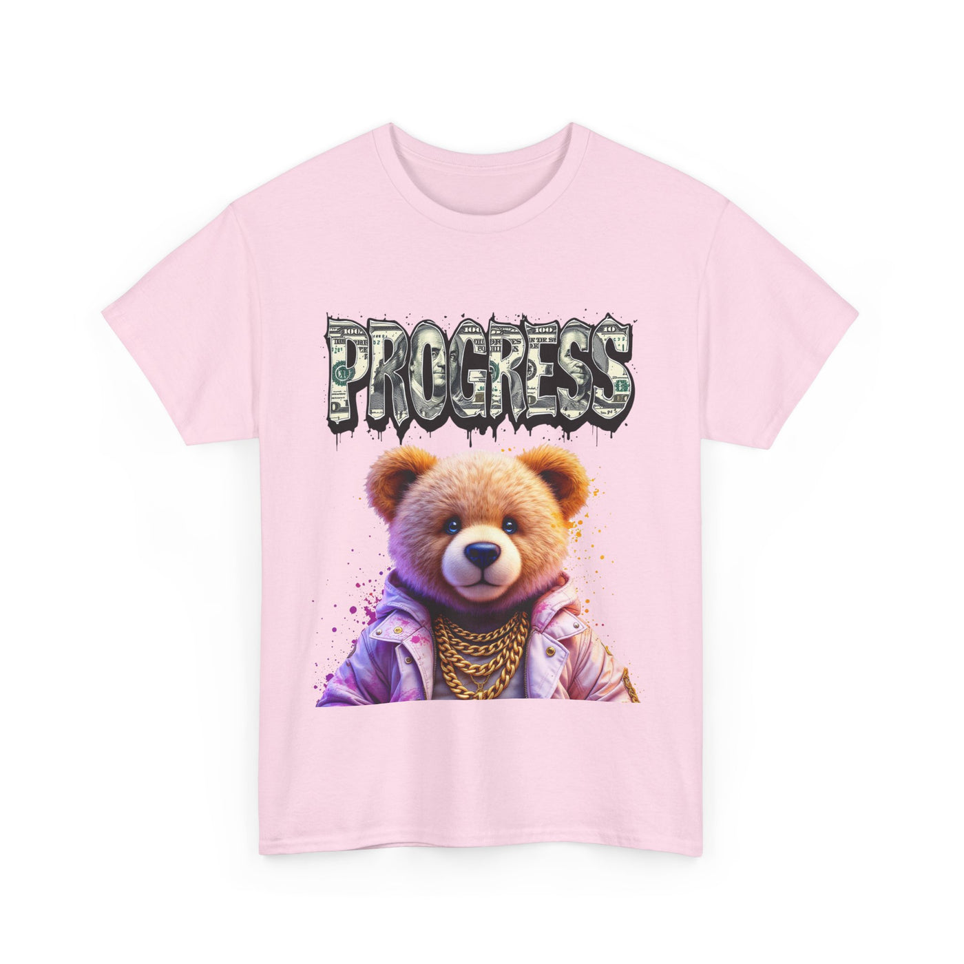Teddy Pink Drip Tee