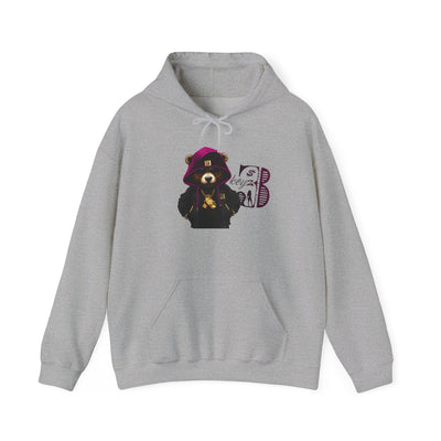 Unisex Hooded Sweatshirt 3keyz OG Teddy Drip Design Purple