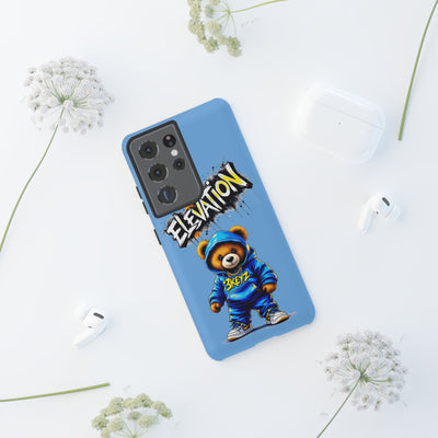 Elevated street drip Bear Phone Case - Tough and Trendy Design