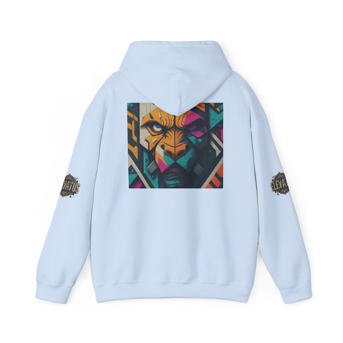 Hooded Sweatshirt - Eye of the Tiger Street Drip Design