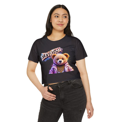 Crop Top - Elevation Pinky Bear