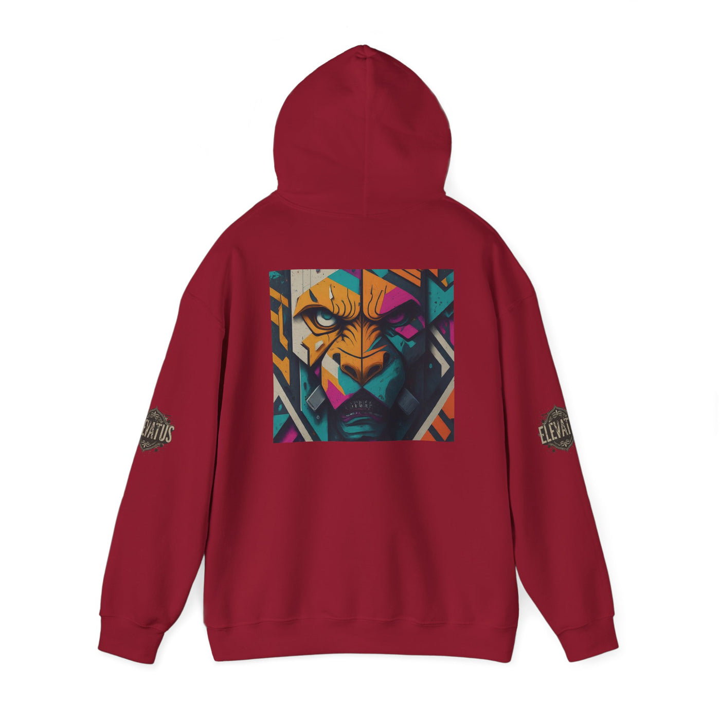 Hooded Sweatshirt - Eye of the Tiger Street Drip Design