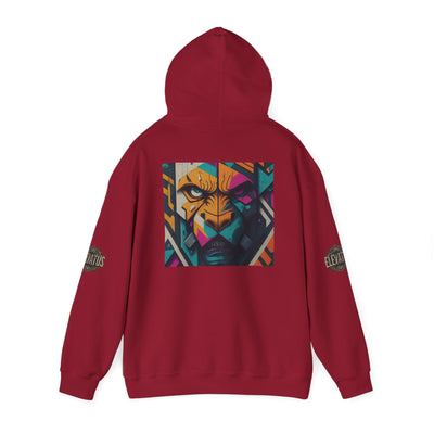 Hooded Sweatshirt - Eye of the Tiger Street Drip Design