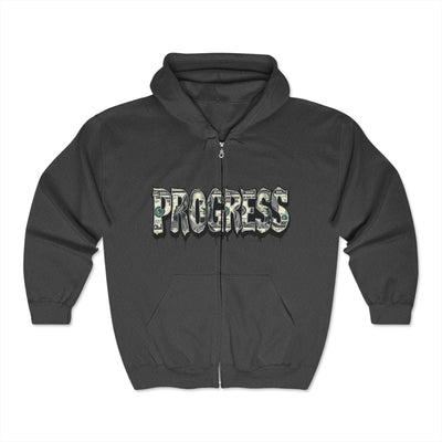 Hoodie - Progress Purple/Gold OG Teddy Drip Unisex Sweatshirt