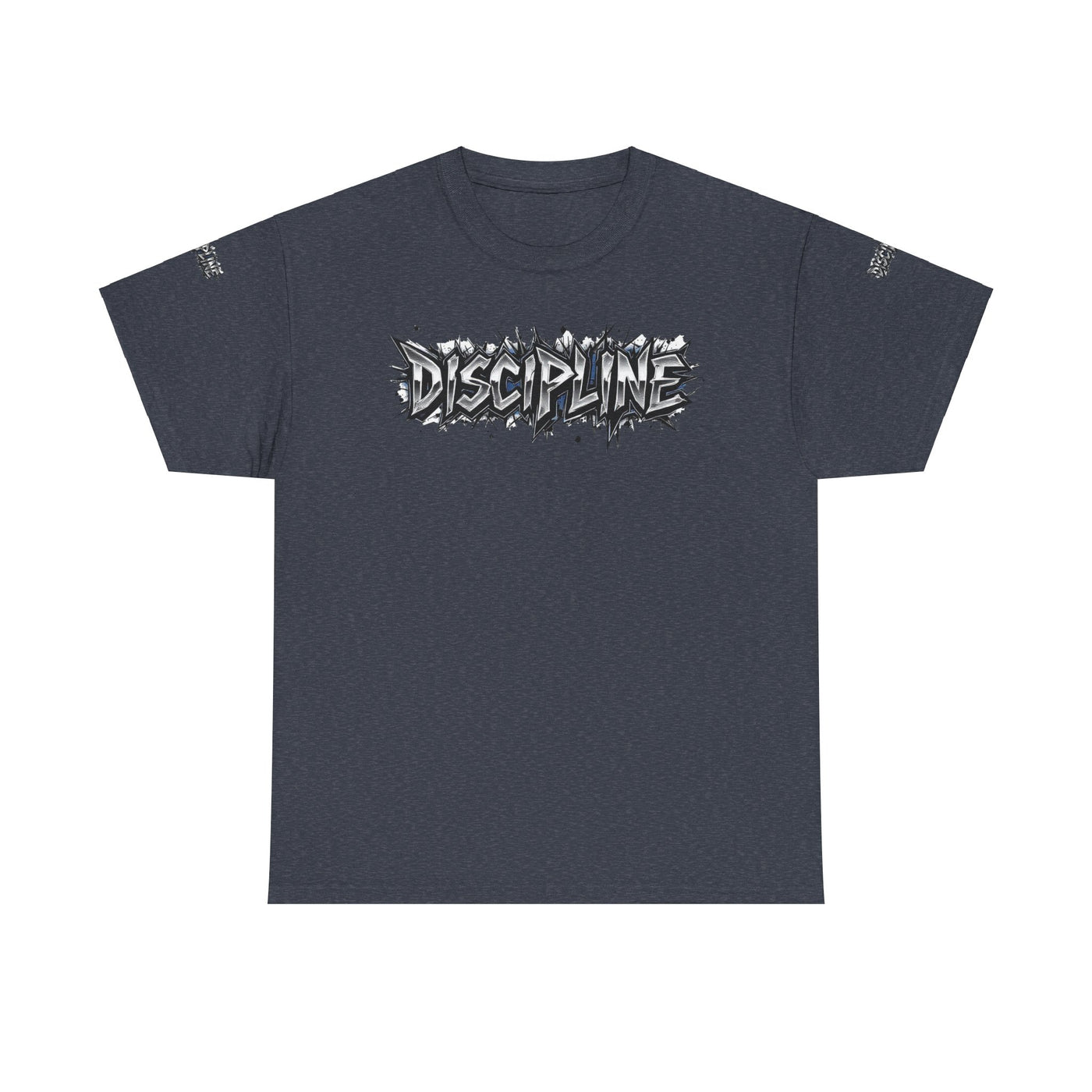 T-Shirt Discipline Cut Drip Design Heavy Cotton Unisex Tee