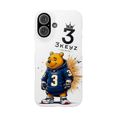 iPhone Case - 3keyz Pooh Bear Design