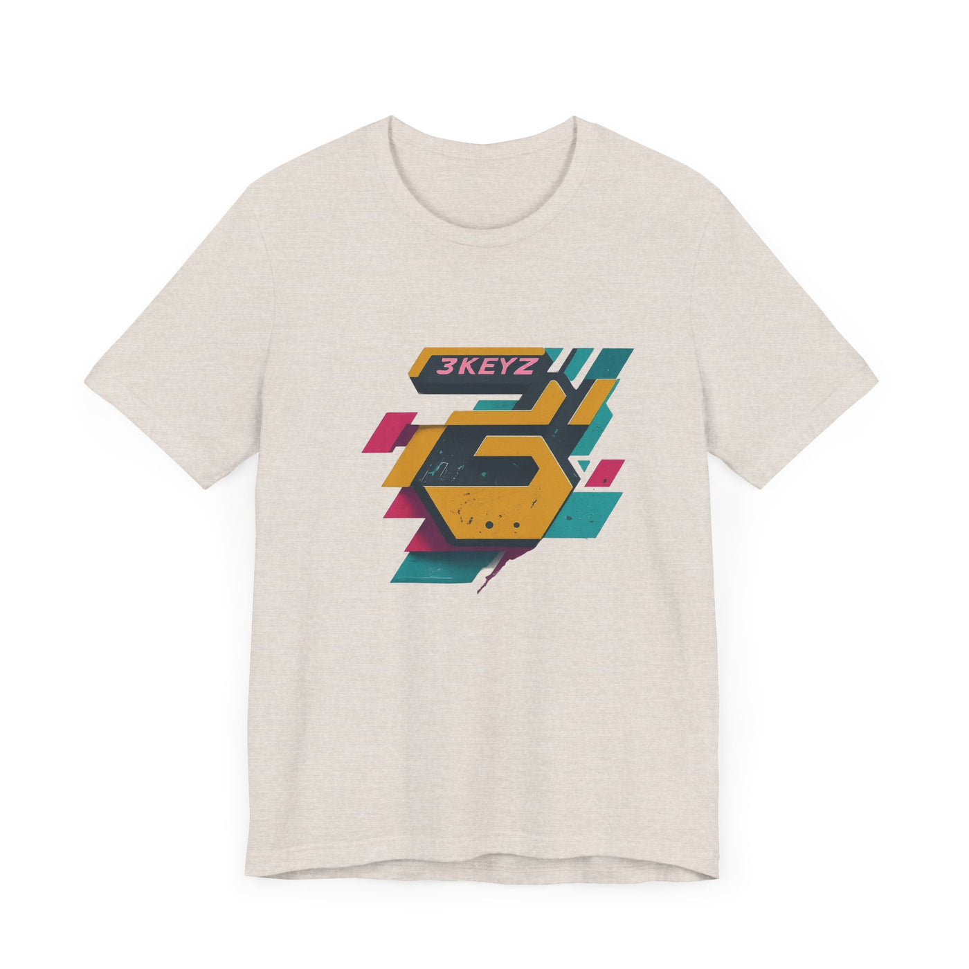 3keyz BIg 3 Paint Splatter1 Unisex T-Shirt