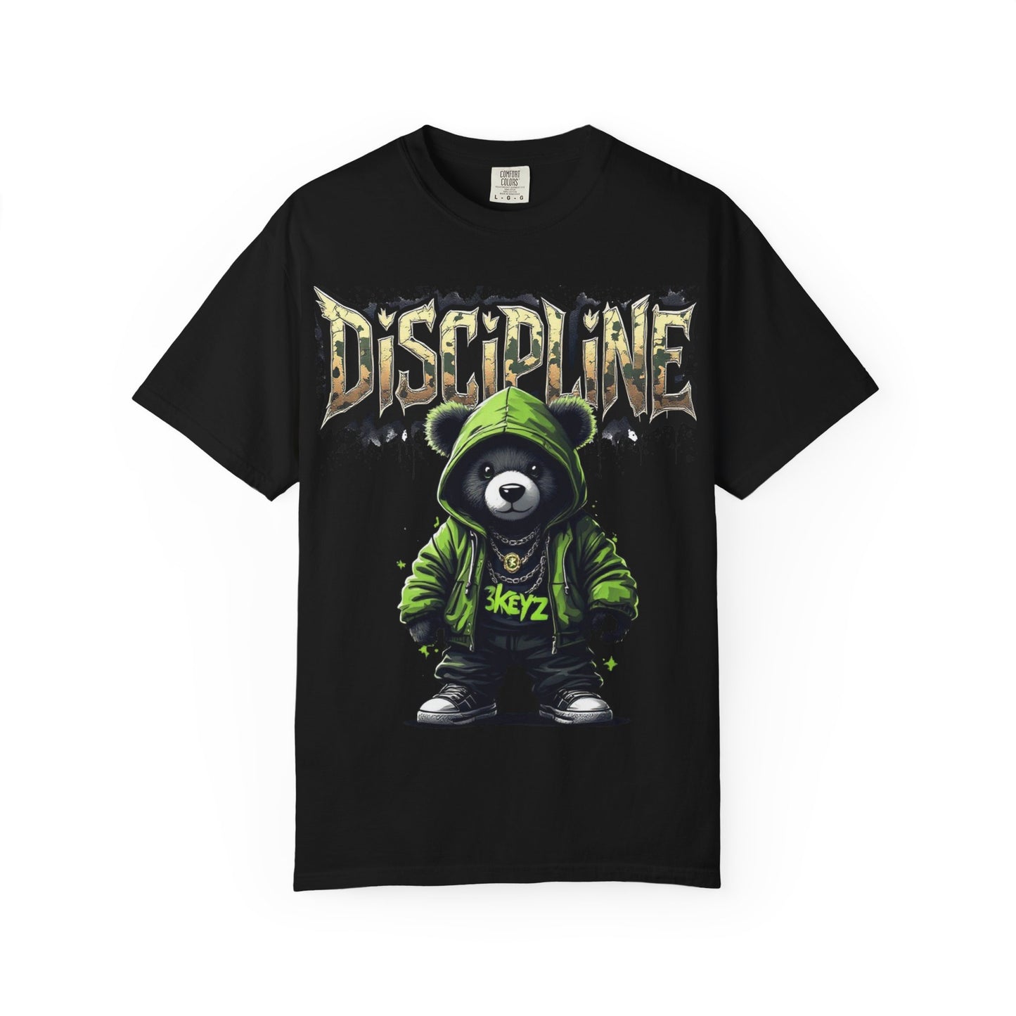 Green Teddy Discipline T
