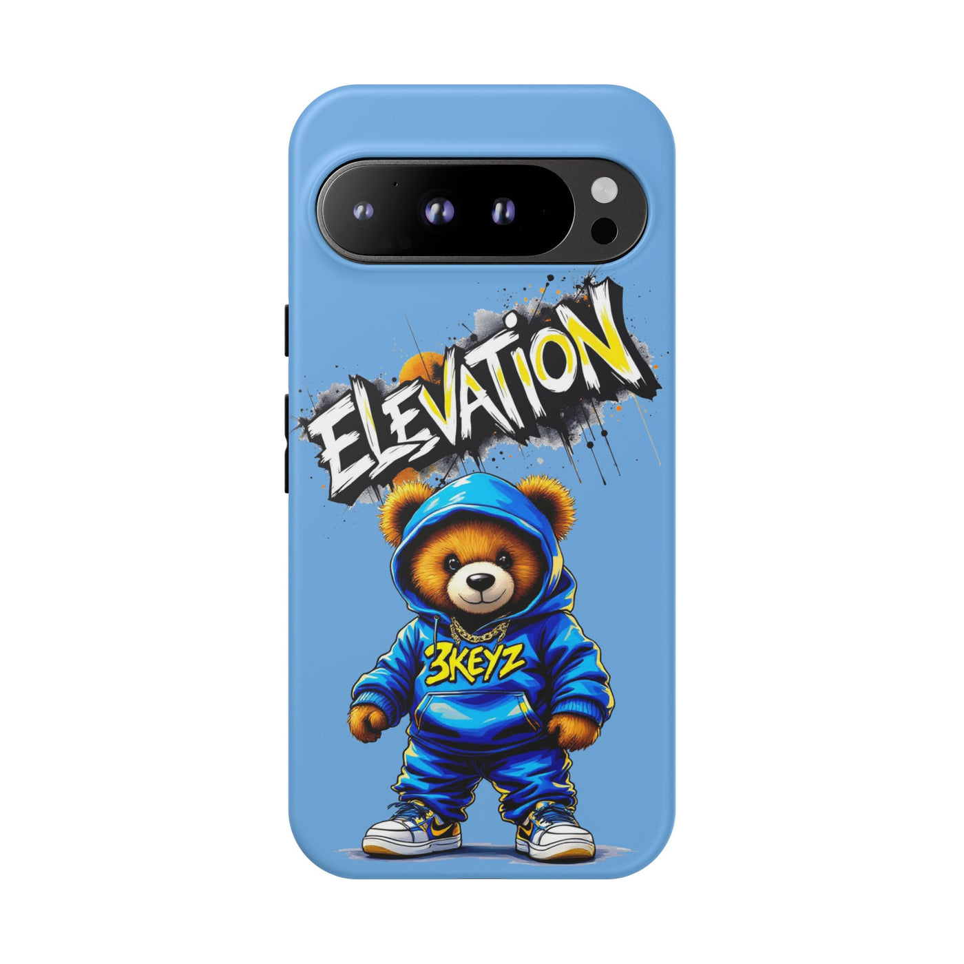 Elevated street drip Bear Phone Case - Tough and Trendy Design