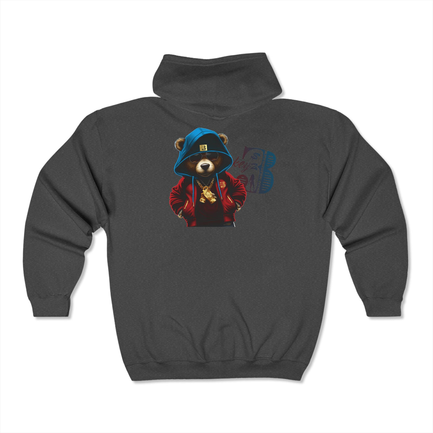Copy of Hoodie - Progress Red/Blue OG Teddy Drip Unisex Sweatshirt