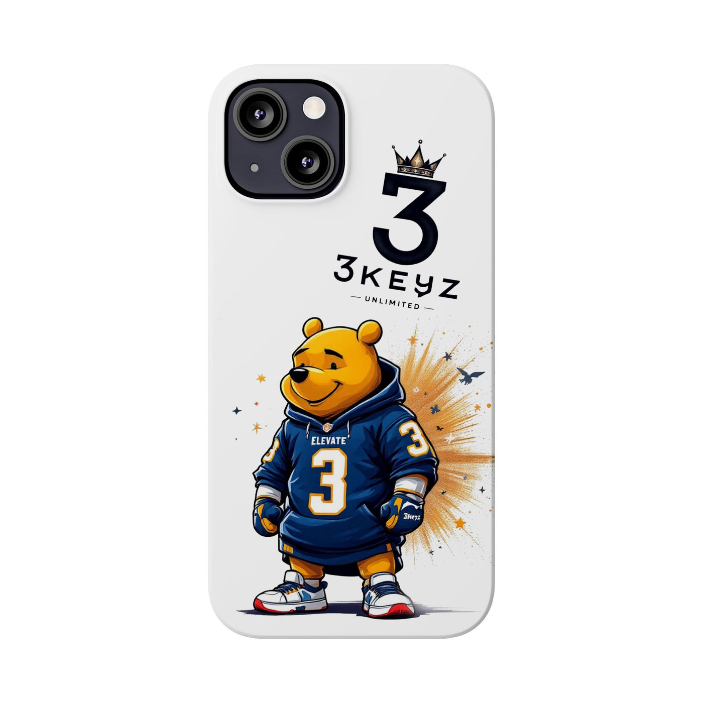 iPhone Case - 3keyz Pooh Bear Design