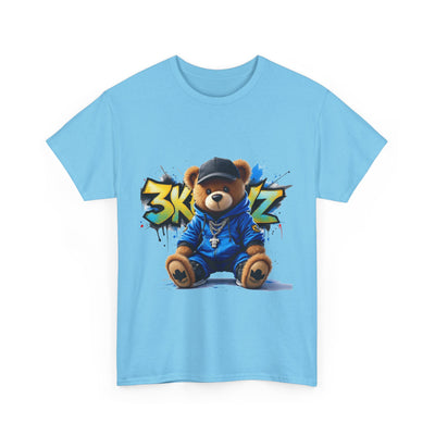 3keyz Teddy Drip Color Way Unisex Heavy Cotton Tee