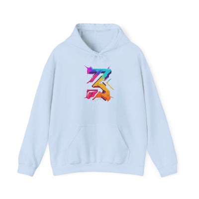 3keyz Big 3 Paint Splatter Unisex Hoodie