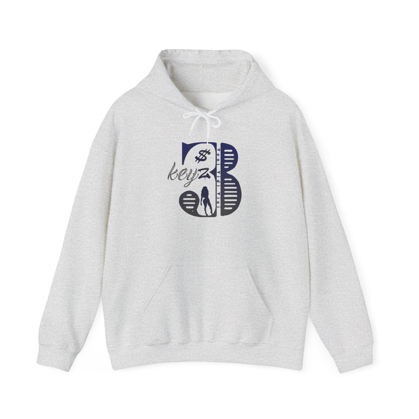 3keyz Original Drip Unisex Hoodie Blue/Grey