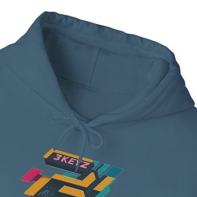3keyz Big 3 Paint Splatter2 Hoodie