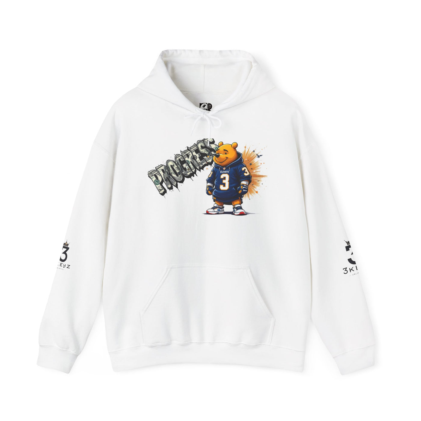 Hooded Sweatshirt 3keyz Poohbear Design