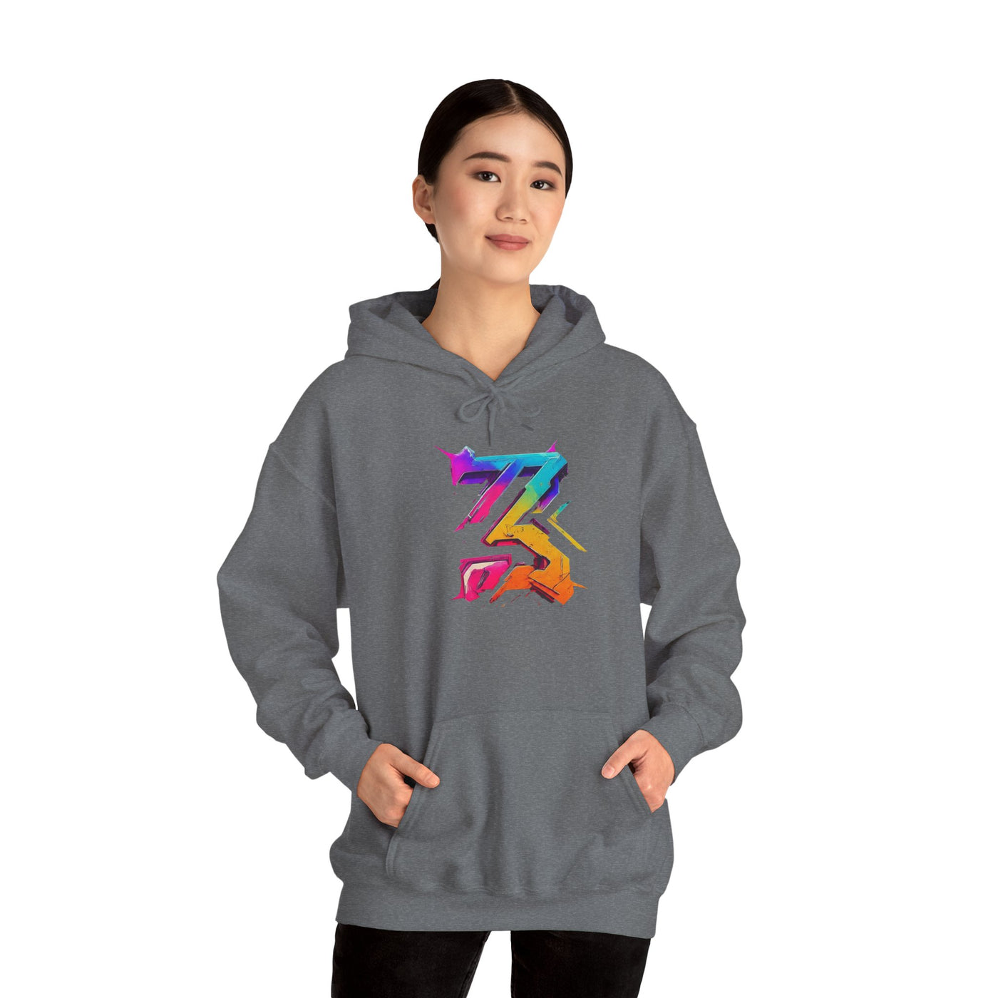 3keyz Big 3 Paint Splatter Unisex Hoodie