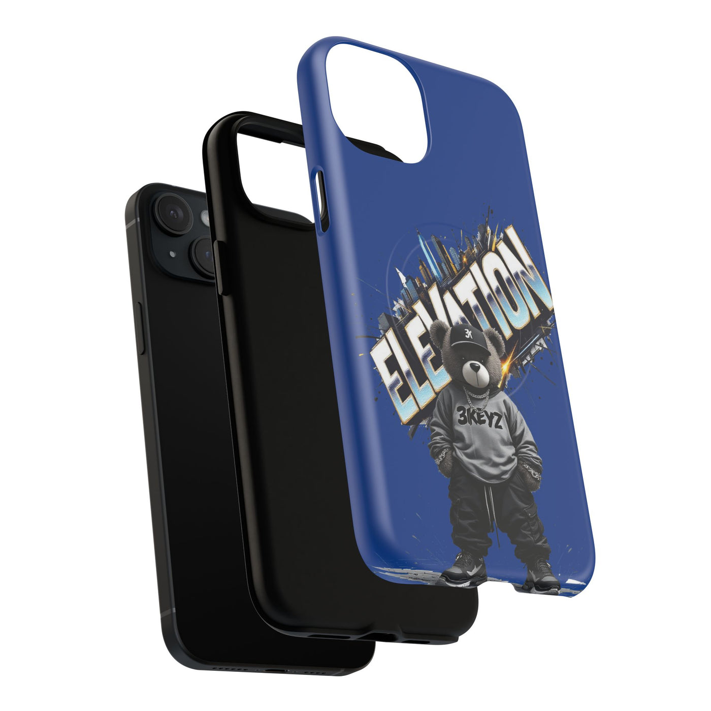3keyz Magnetic Phone Case - Elevation Drip Blue