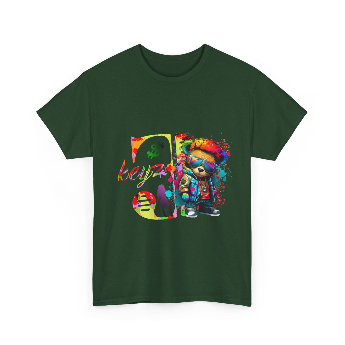 3keyz OG Teddy Paint Splatter