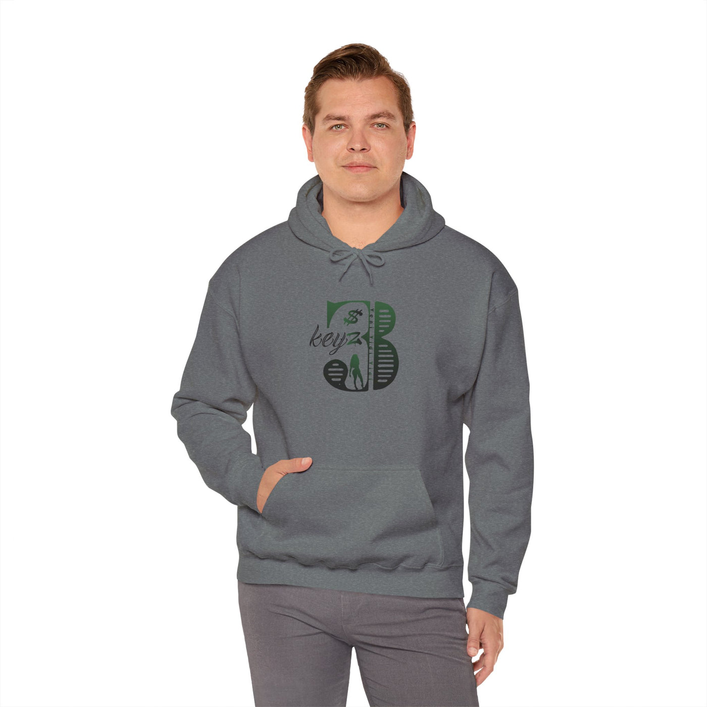 3Keyz Original Drip Unisex hoodie Green/Black