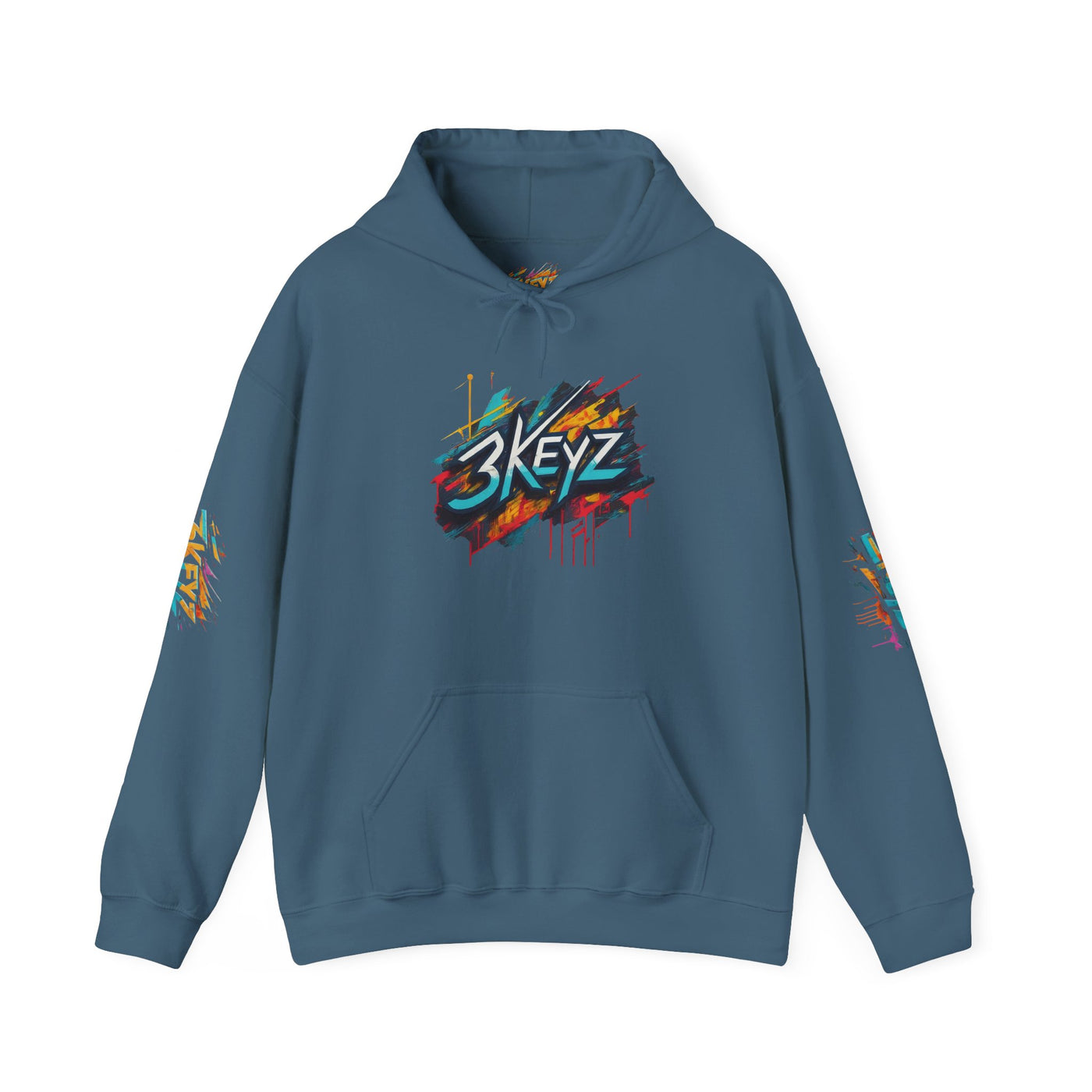 3keyz Creative Splash Street Drip Hoodie