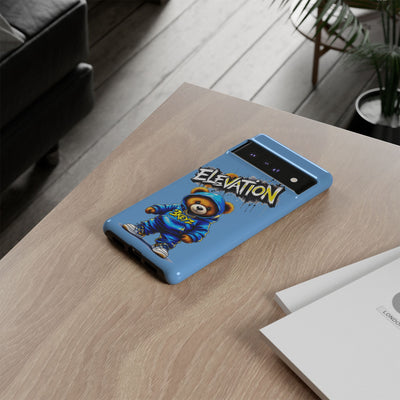 Elevated street drip Bear Phone Case - Tough and Trendy Design