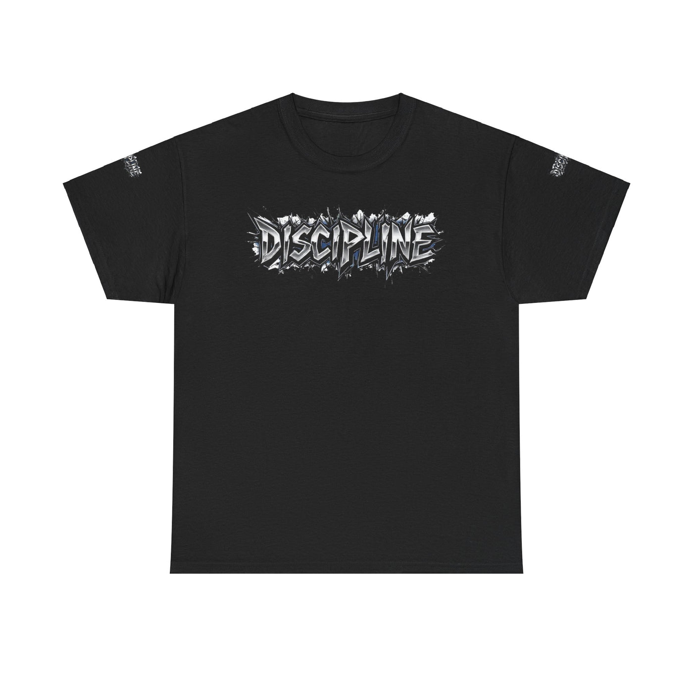 T-Shirt Discipline Cut Drip Design Heavy Cotton Unisex Tee