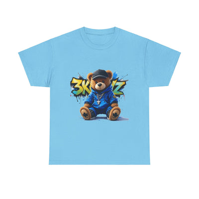 3keyz Teddy Drip Color Way Unisex Heavy Cotton Tee
