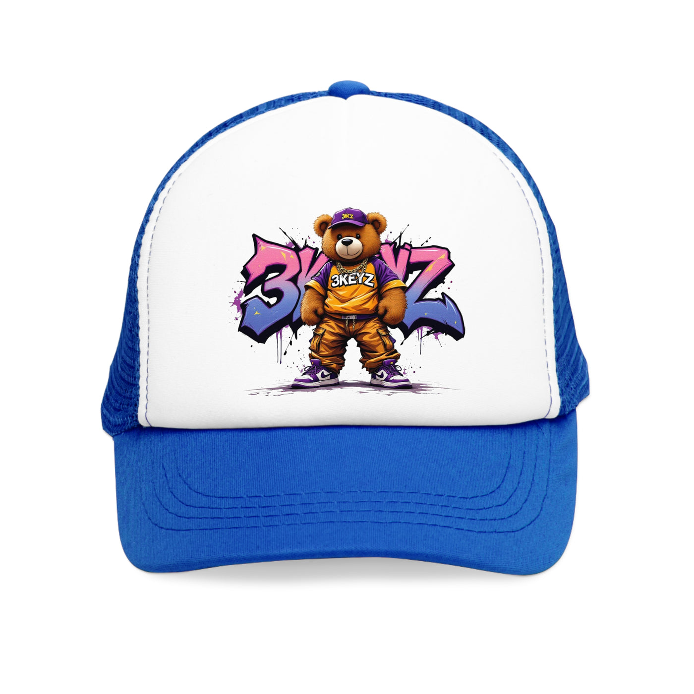 Mesh Cap 3keyz Pink Drip Hat