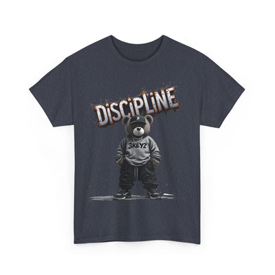 T-Shirt - Discipline Teddy Drip Design - Unisex Heavy Cotton Tee