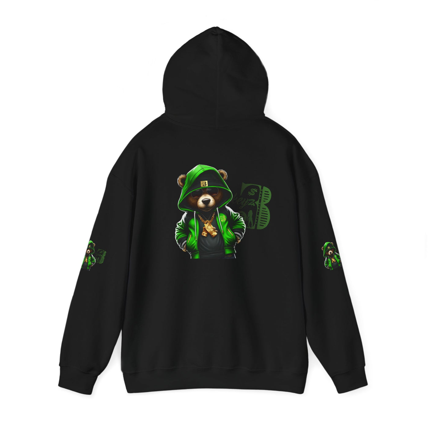 Lime Green OG Teddy Drip Hoodie