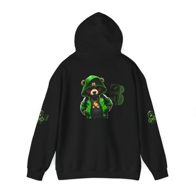 Lime Green OG Teddy Drip Hoodie
