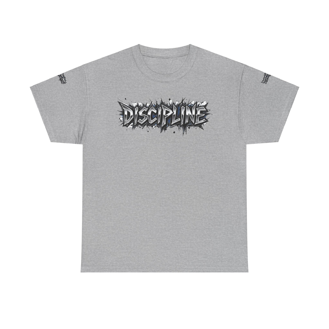 T-Shirt Discipline Cut Drip Design Heavy Cotton Unisex Tee