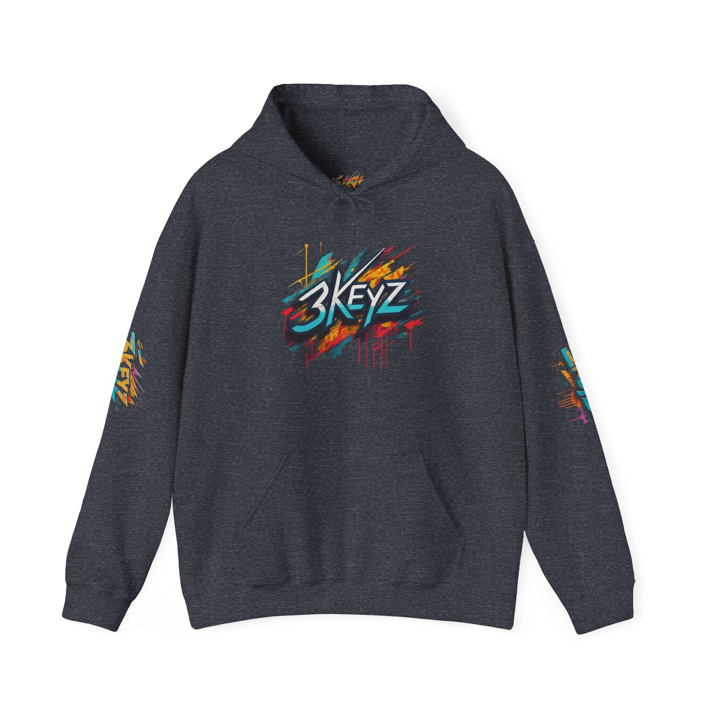 3keyz Creative Splash Street Drip Hoodie