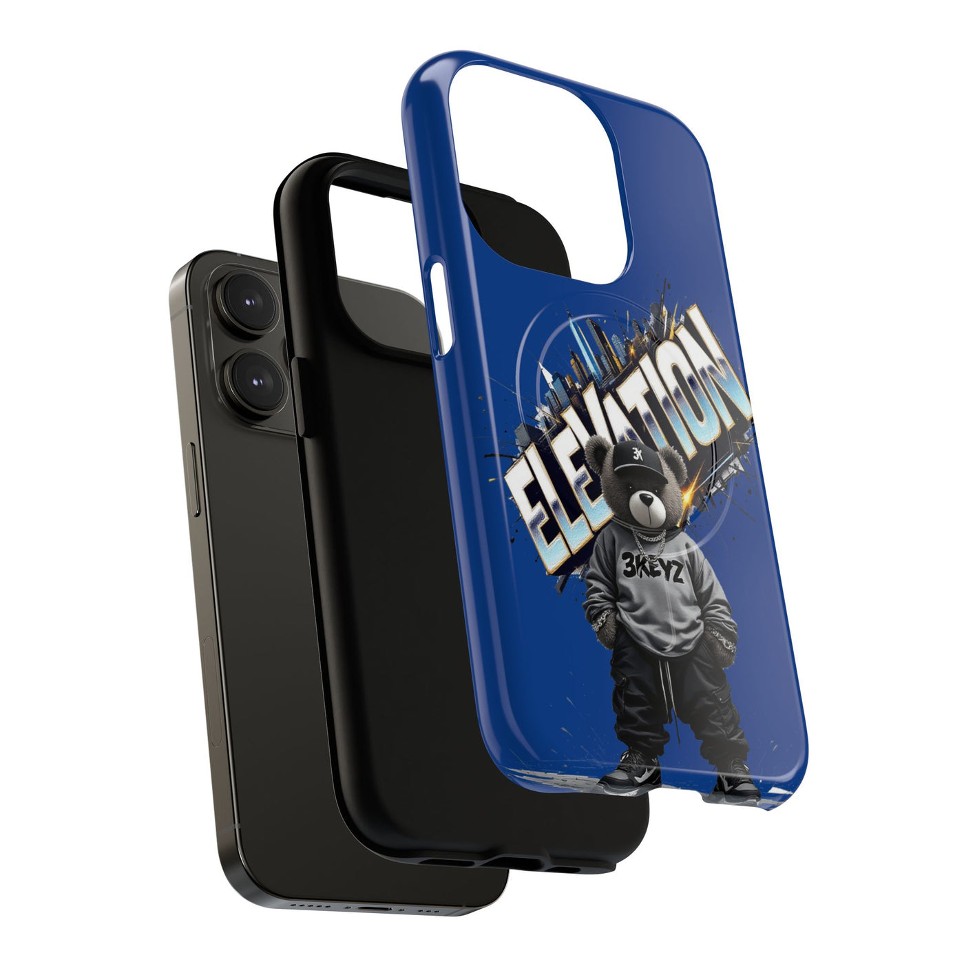3keyz Magnetic Phone Case - Elevation Drip Blue