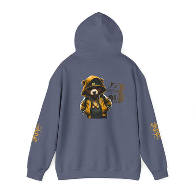Hooded Sweatshirt 3keyz OG Teddy Drip Golden Design