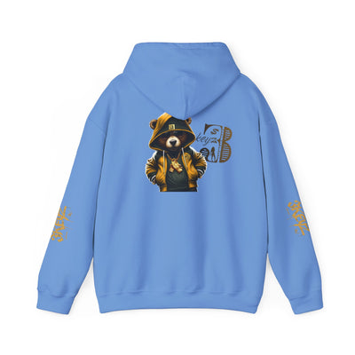 Hooded Sweatshirt 3keyz OG Teddy Drip Golden Design