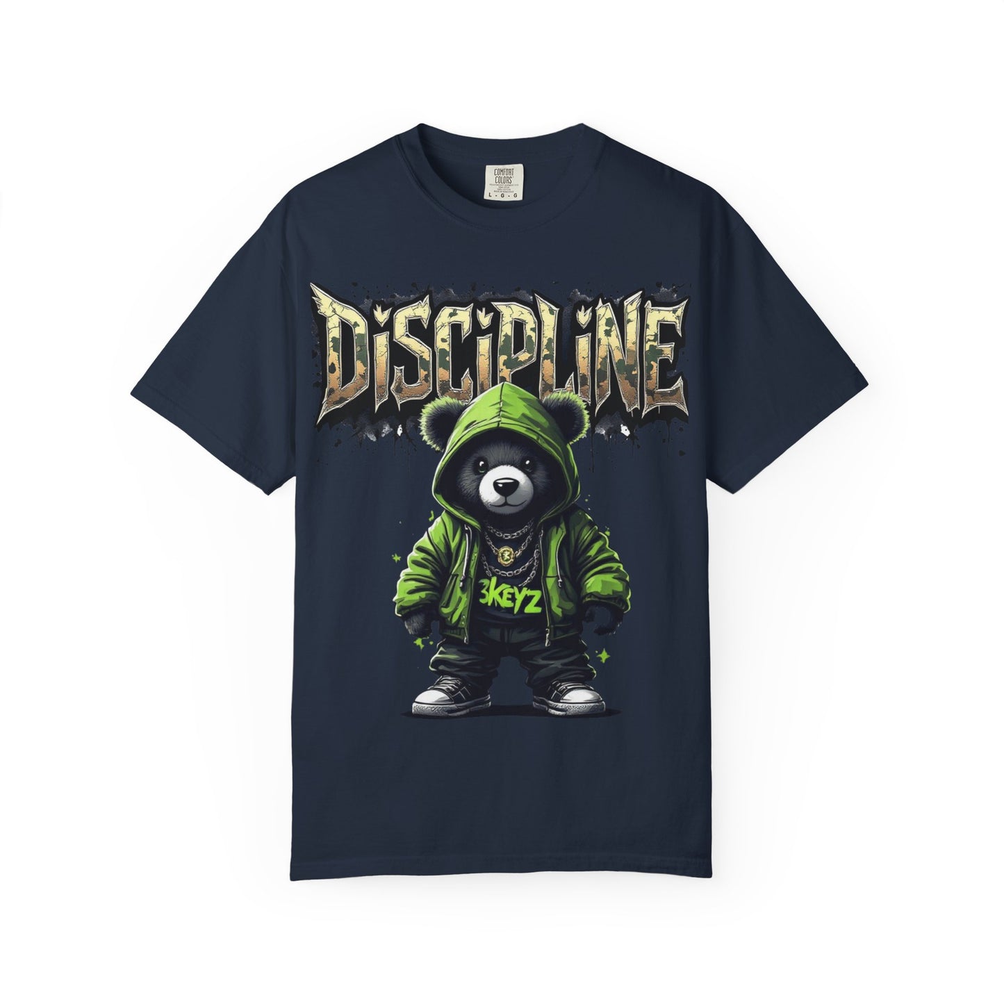 Green Teddy Discipline T