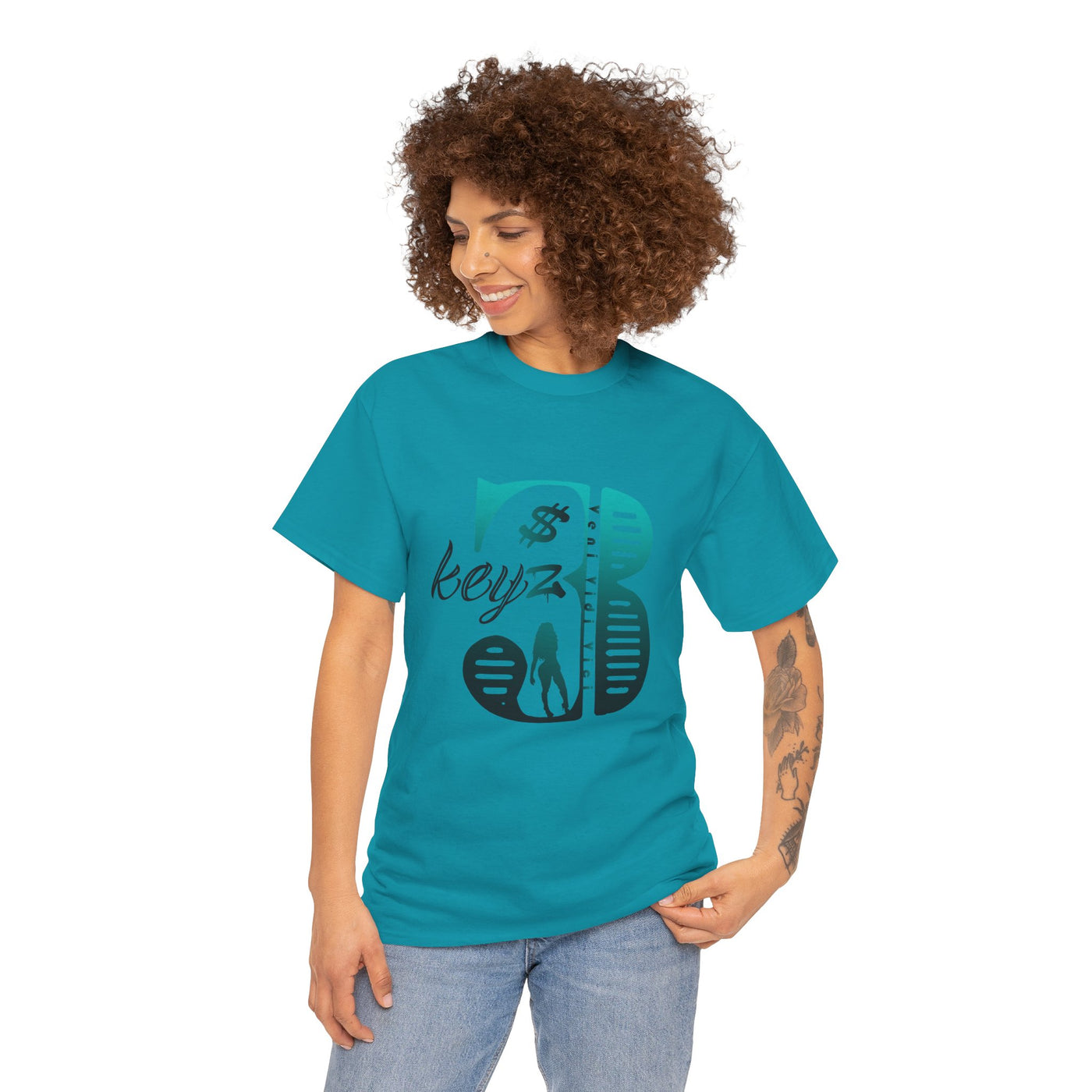 3keyz Original Drip T-Shirt  Light Blue