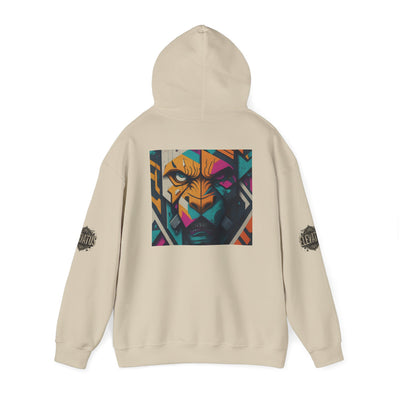 Hooded Sweatshirt - Eye of the Tiger Street Drip Design