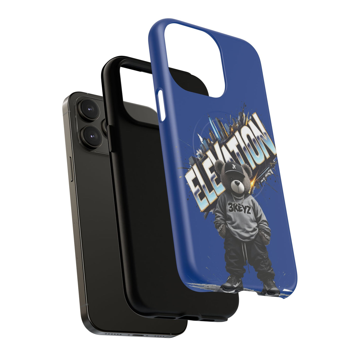 3keyz Magnetic Phone Case - Elevation Drip Blue