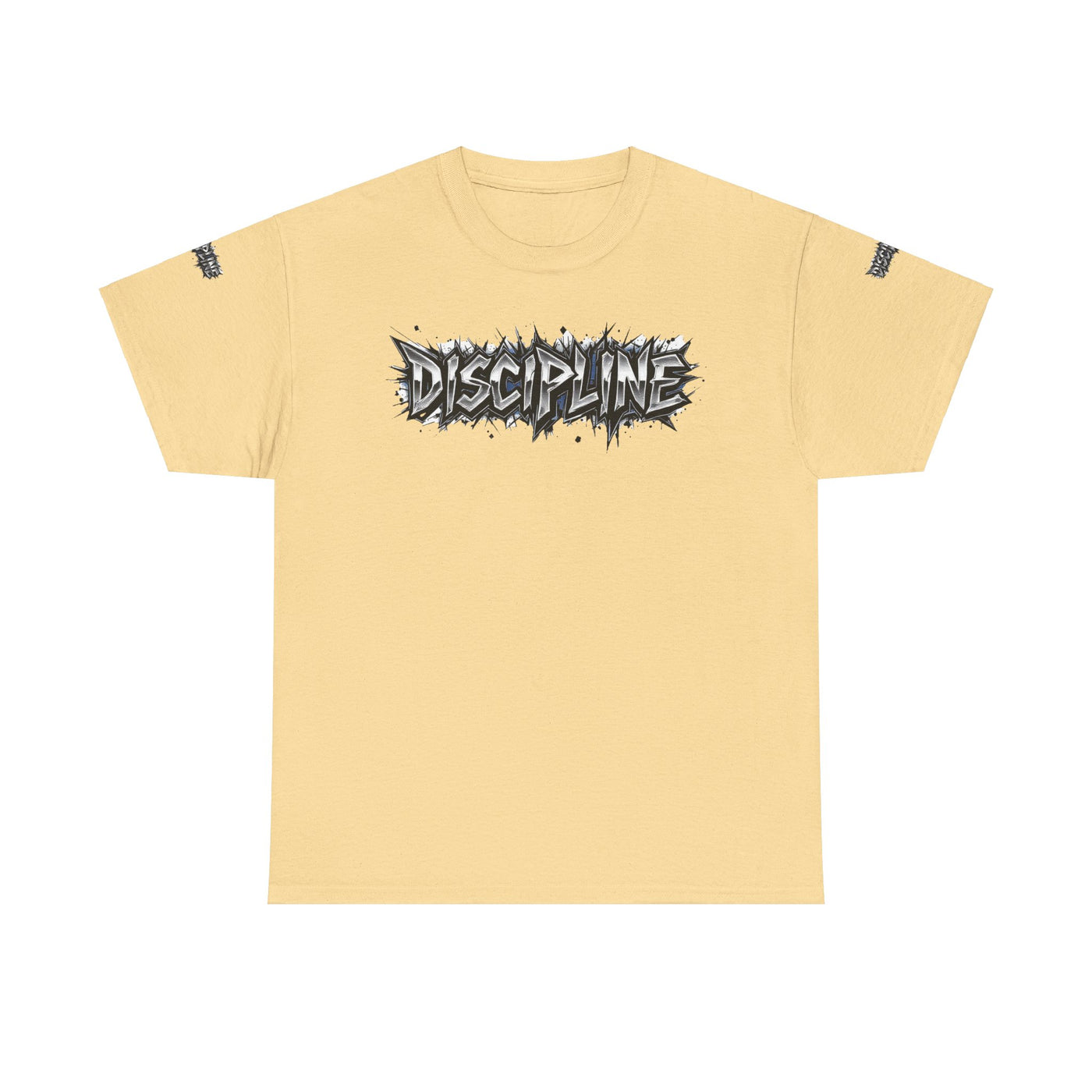 T-Shirt Discipline Cut Drip Design Heavy Cotton Unisex Tee