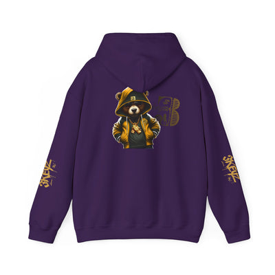 Hooded Sweatshirt 3keyz OG Teddy Drip Golden Design