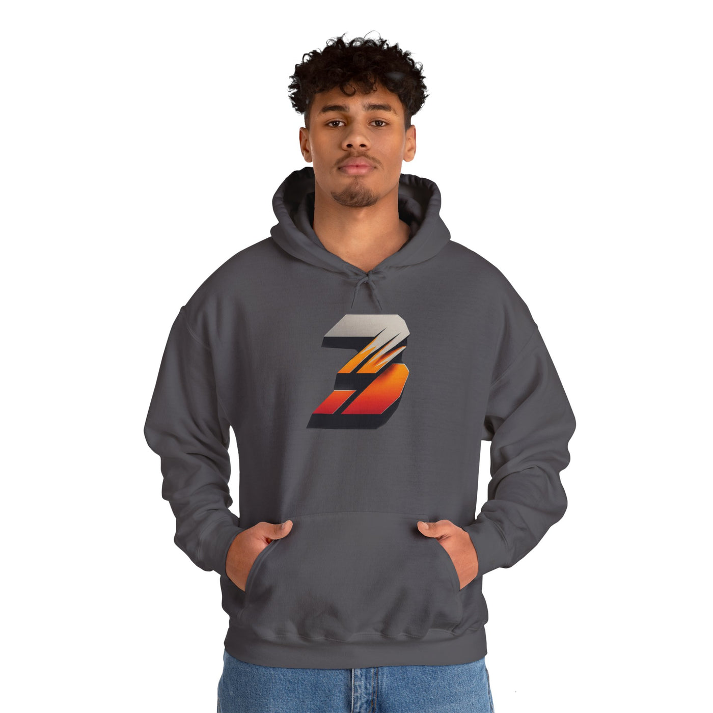 3keyz Big 3 Orange Crush Unisex Hoodie