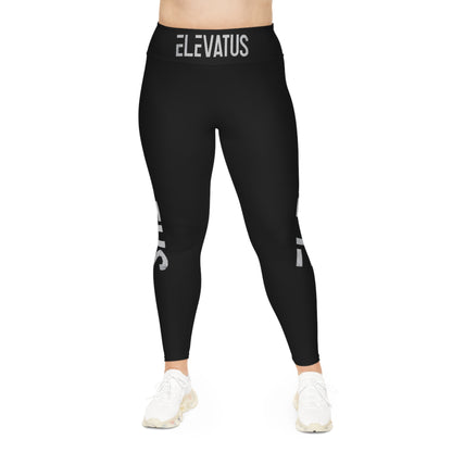 Yoga Leggings - Elevate Yoga Drip Design