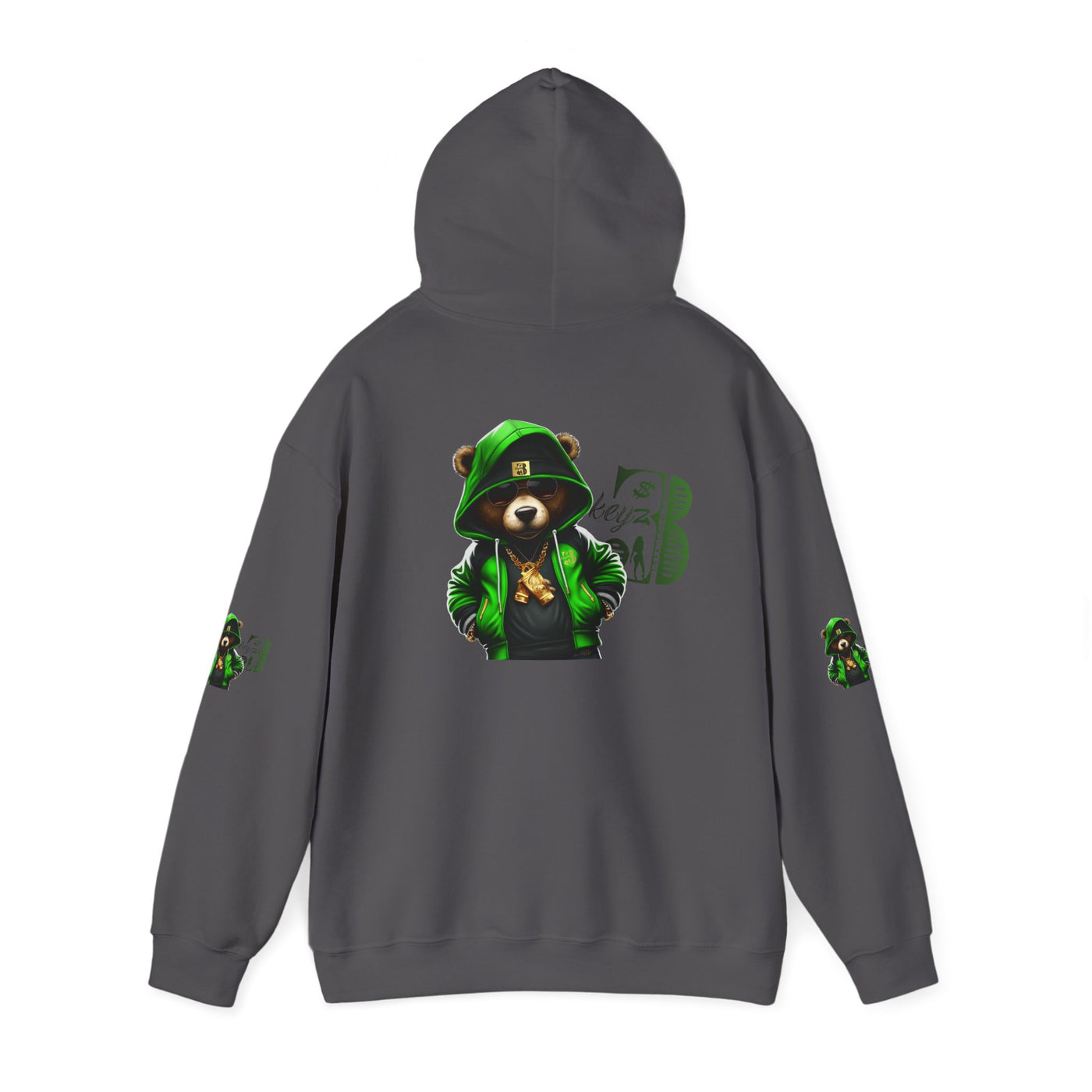 Lime Green OG Teddy Drip Hoodie