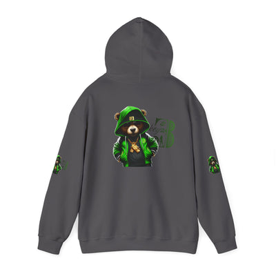 Lime Green OG Teddy Drip Hoodie