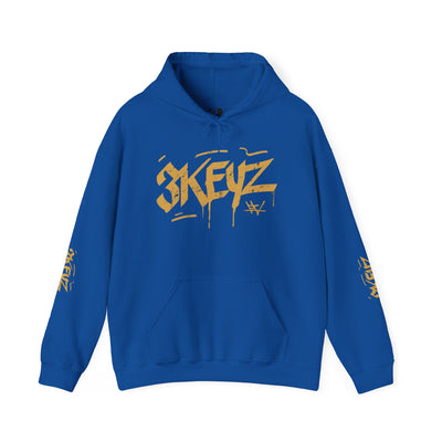Hooded Sweatshirt 3keyz OG Teddy Drip Golden Design