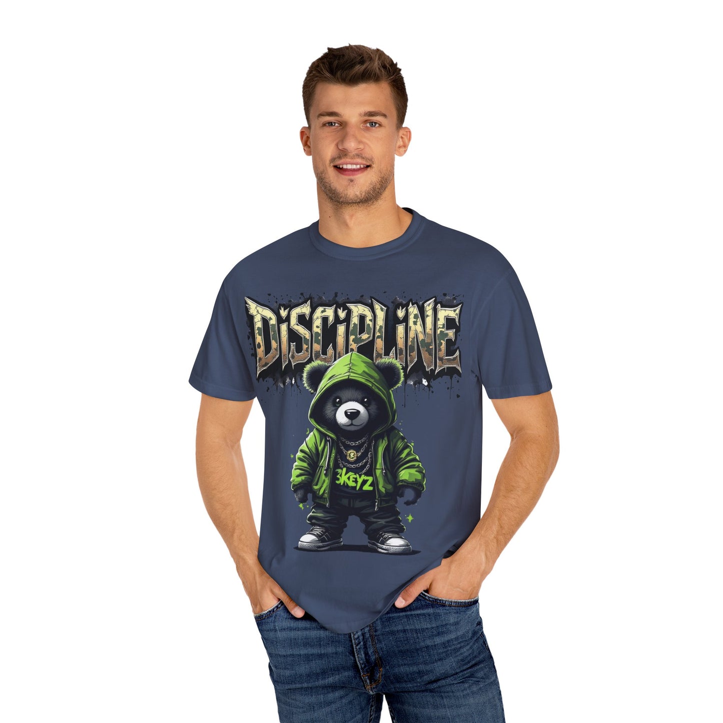 Green Teddy Discipline T